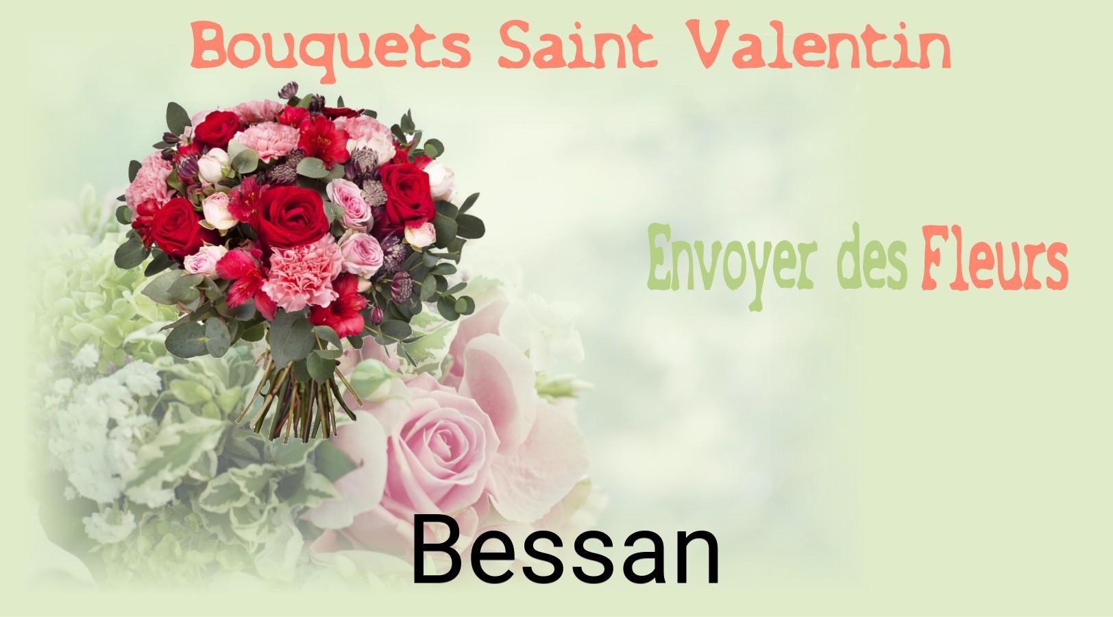 Roses de Saint-Valentin livrées à Bessan